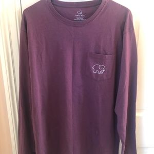 Ivory Ella Purple Long Sleeve Top